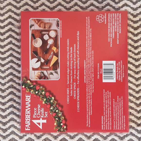 FARBERWARE - 4 Piece Cheese Knife Set - Picture 2 of 2